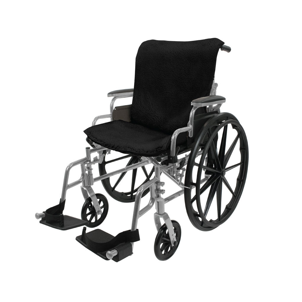Sheepskin Wheelchair Seat and Backrest Pads