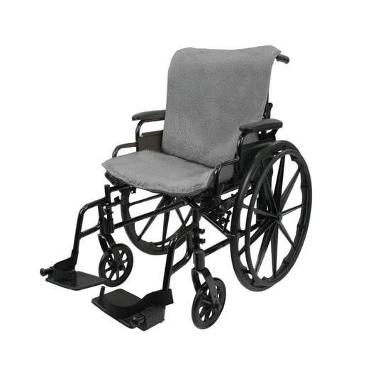 Sheepskin Wheelchair Seat and Backrest Pads