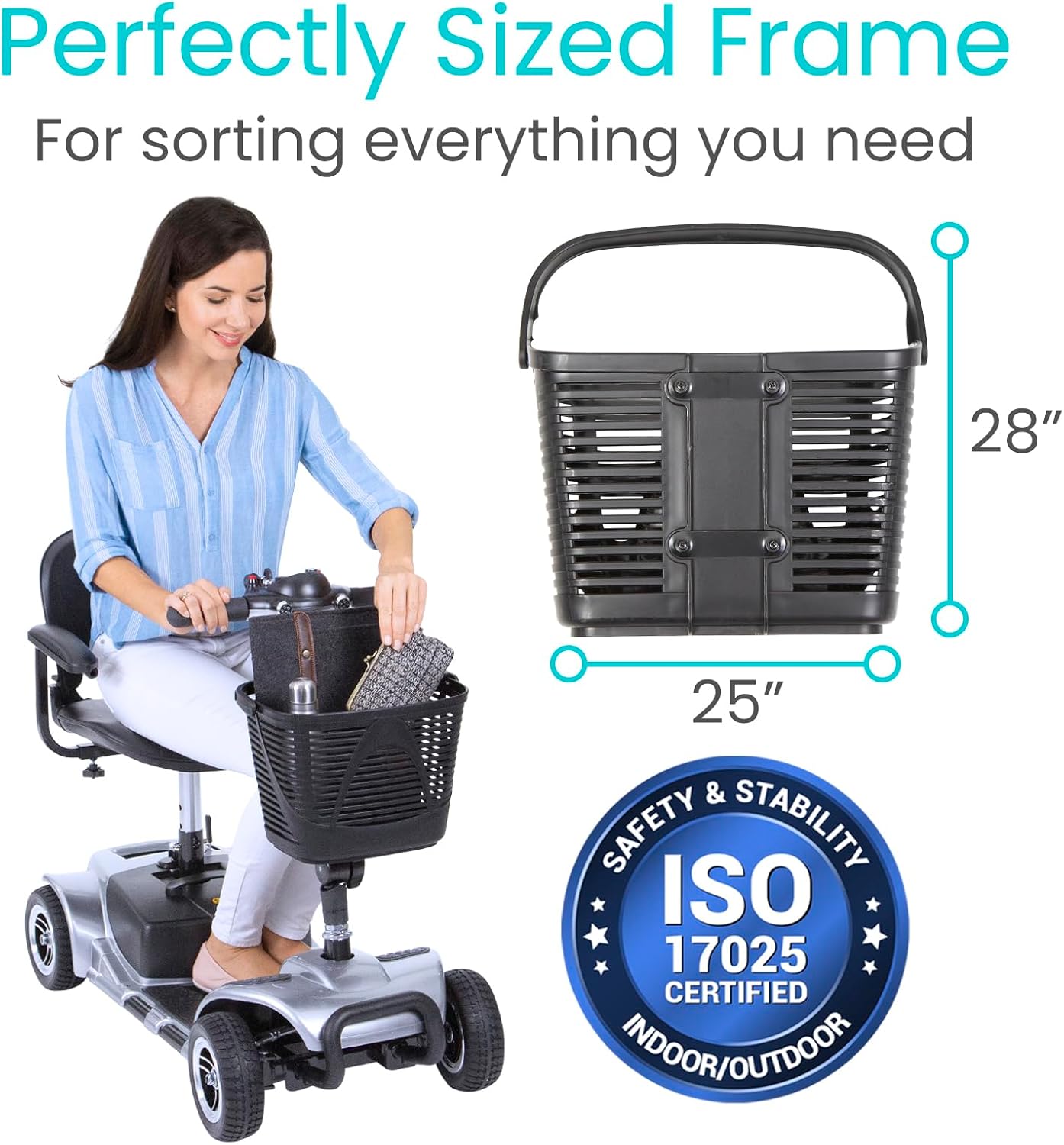 3 Wheel Mobility Scooter Baskets