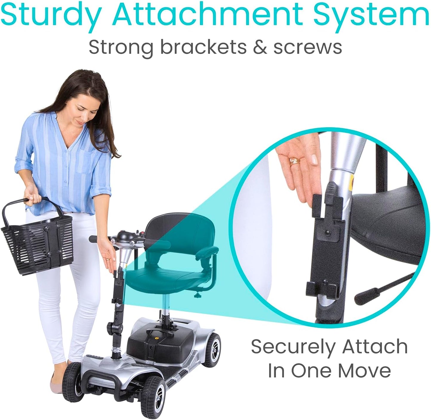 3 Wheel Mobility Scooter Baskets