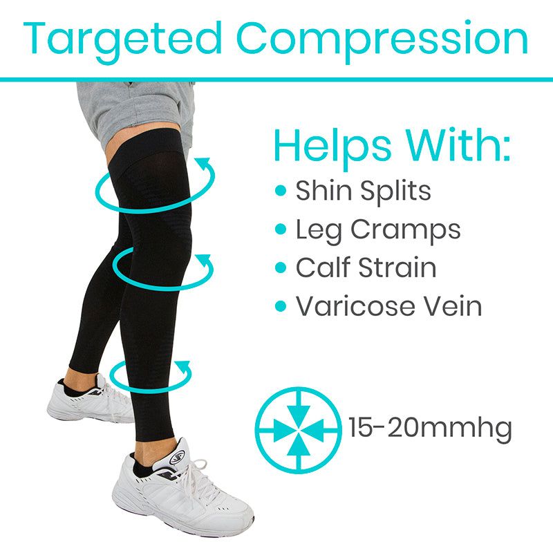 Leg Compression Sleeve Black