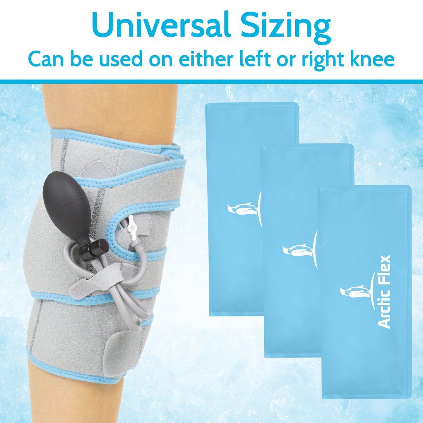 Knee Compression Ice Wrap