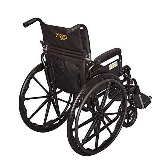 Ziggo, 18' Wheelchair, Black