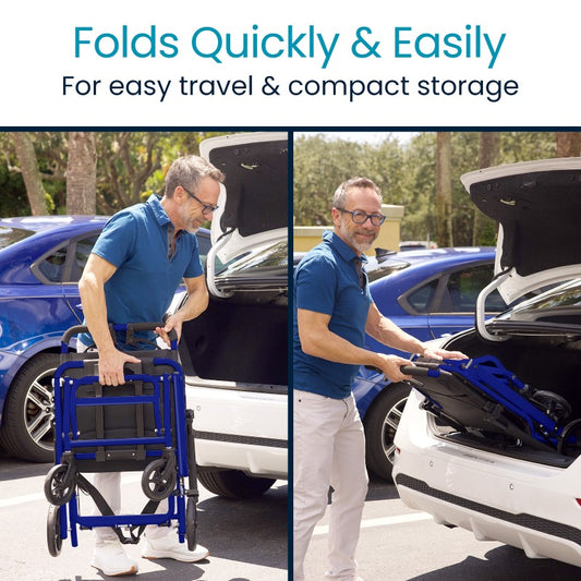 Lightweight Transport Wheelchair