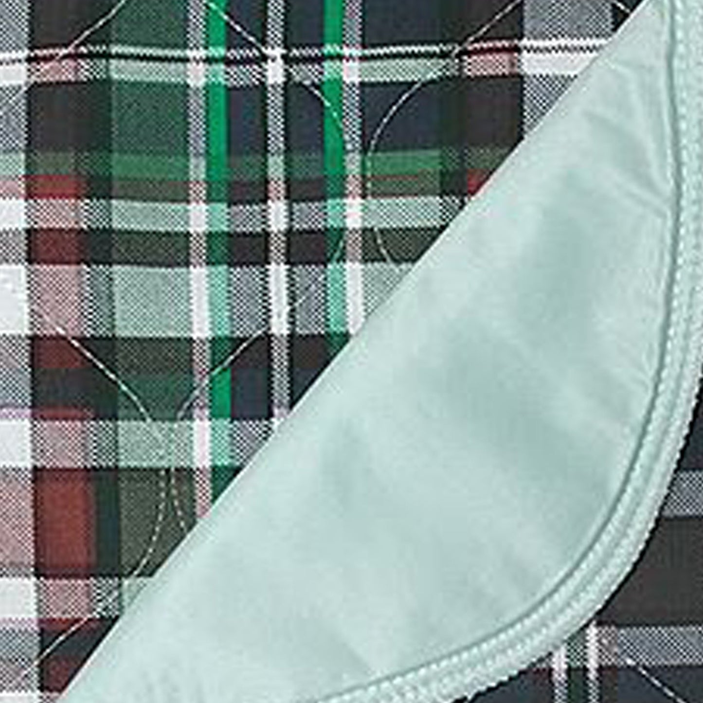 UNDERPAD, PLAID 34X36 BLUE BARRIER (2DZ/CS)