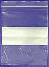 DawnMist® Zip Closure Bag with Write-On Block
