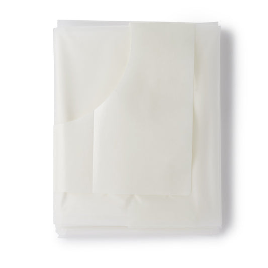 DRAPE, SURG POLY U-DRAPE ADH (10/BX 1BX/CS)