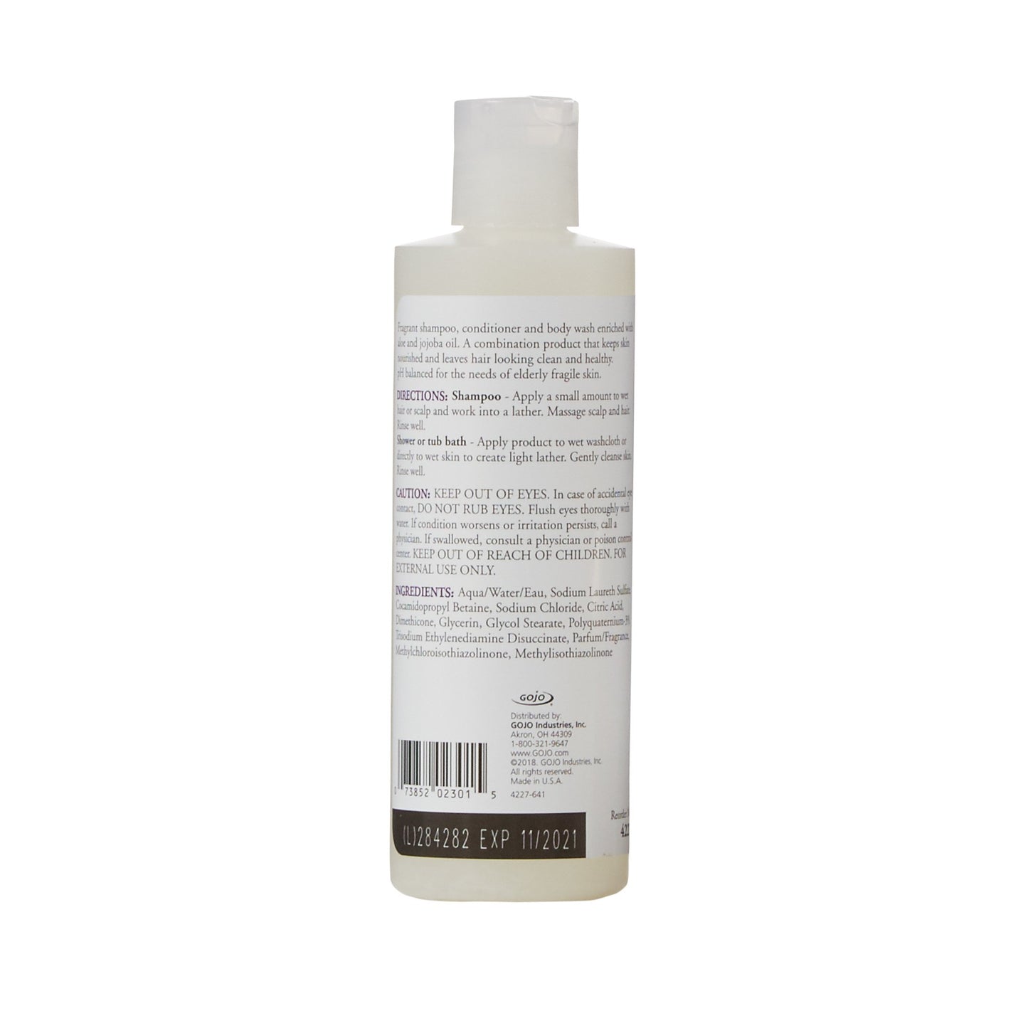 Shampoo and Body Wash PROVON 8 oz. Flip Top Bottle Herbal Scent