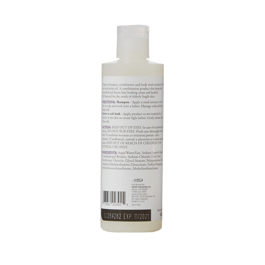 Shampoo and Body Wash PROVON 8 oz. Flip Top Bottle Herbal Scent
