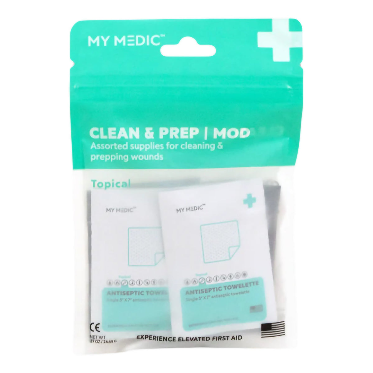 Clean First Aid Kit FIRST AID KIT, MEDICAL PACK F/CLEAN & PREP MOD – Family Care DME