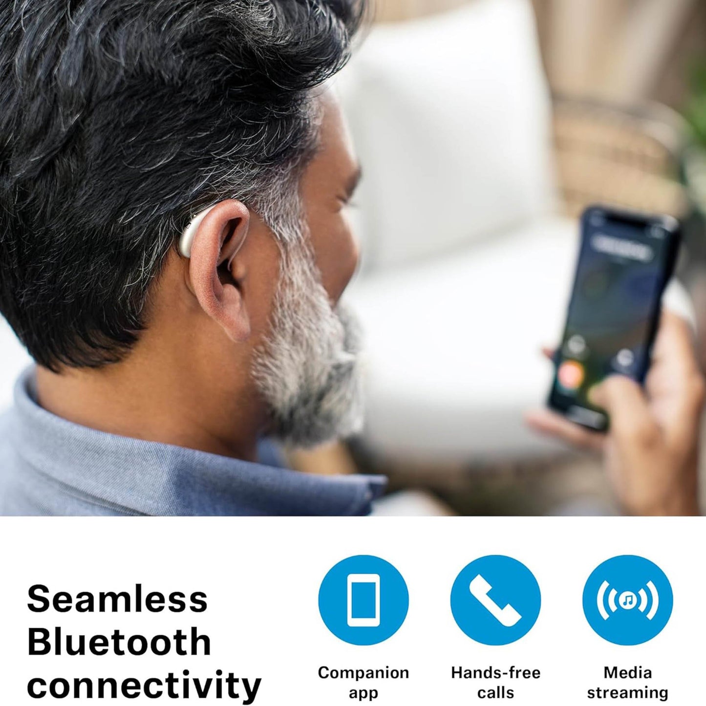 AID, HEARING SENNHEISER OTC ALL-DAY CLR (1PR/BX 6BX/CS)