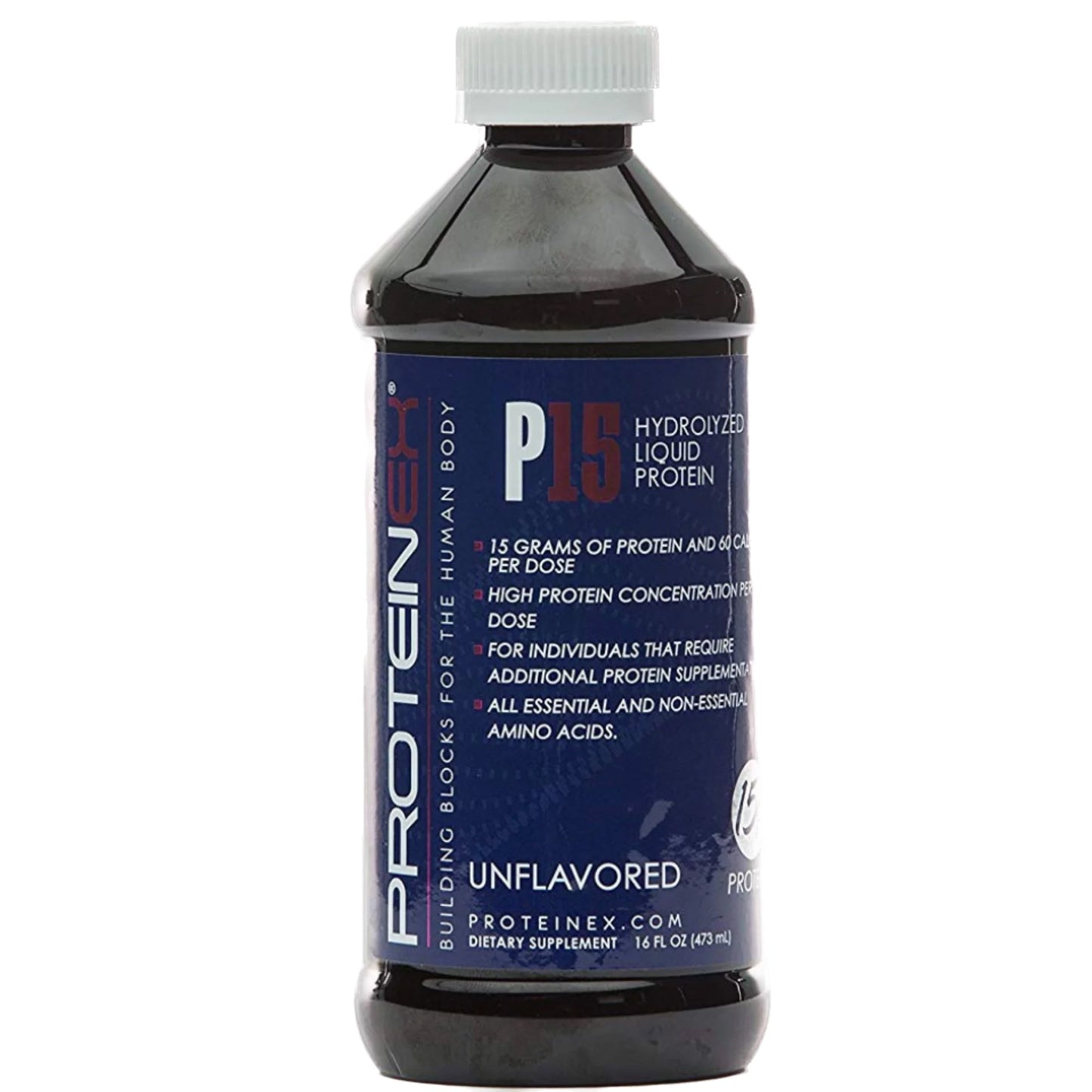 Proteinex® P15 Hydrolyzed Liquid Protein, 16-ounce Bottle