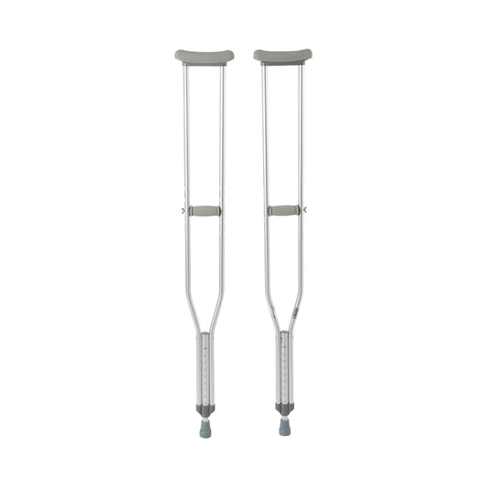 McKesson Underarm Crutches for Adults 5'10" – 6'6"