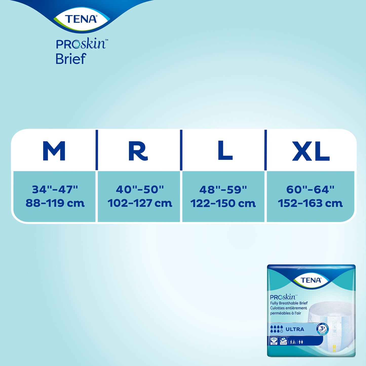 Tena® ProSkin™ Ultra Incontinence Brief, Large
