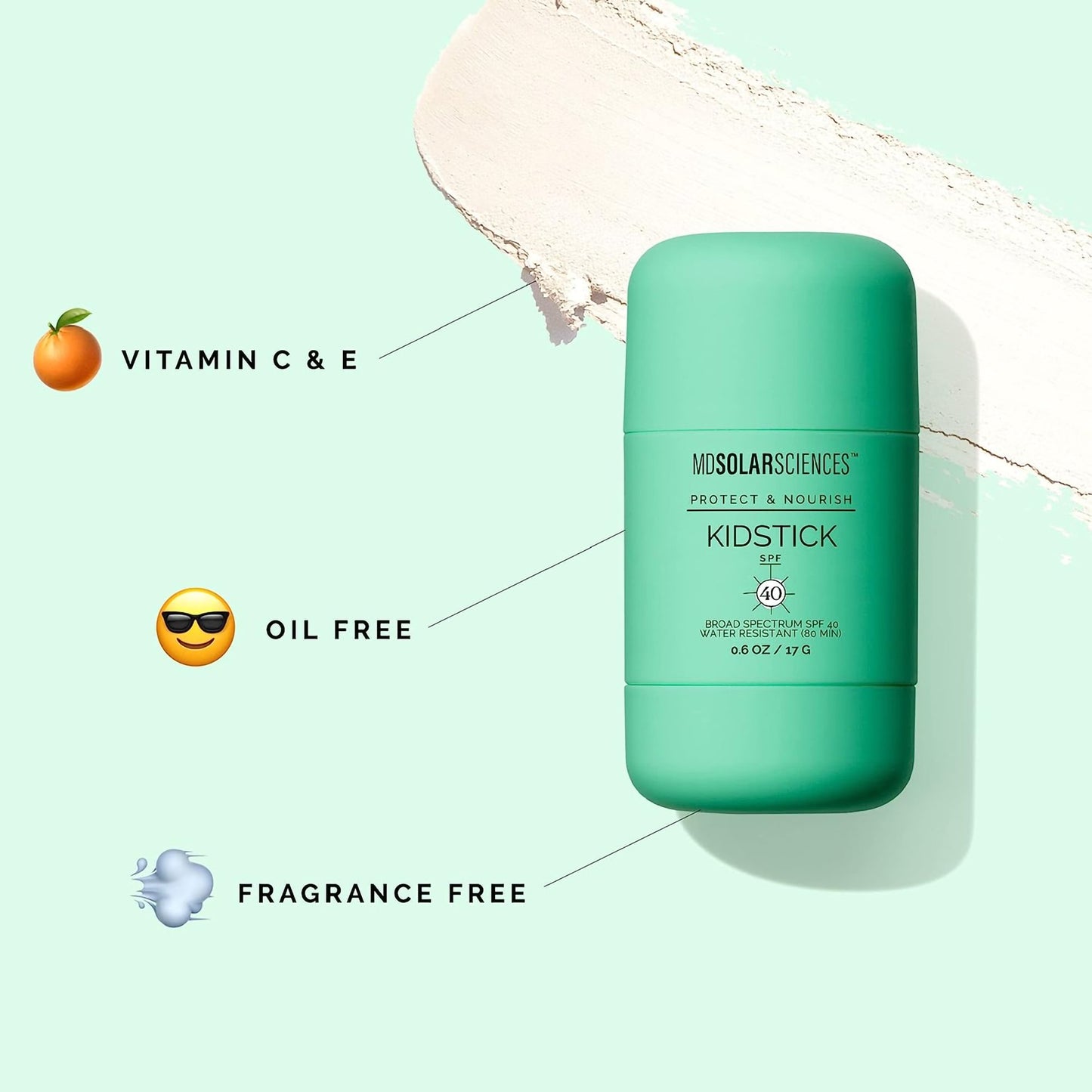 SUNSCREEN, STICK KIDSTICK SPF40 (6/PK 8PK/CS)