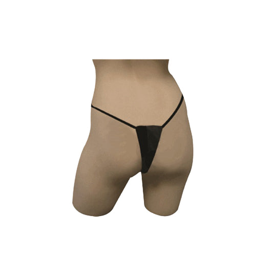 UNDERGARMENT, PANTY THONG BLK (100BG/BX 10BX/CS)