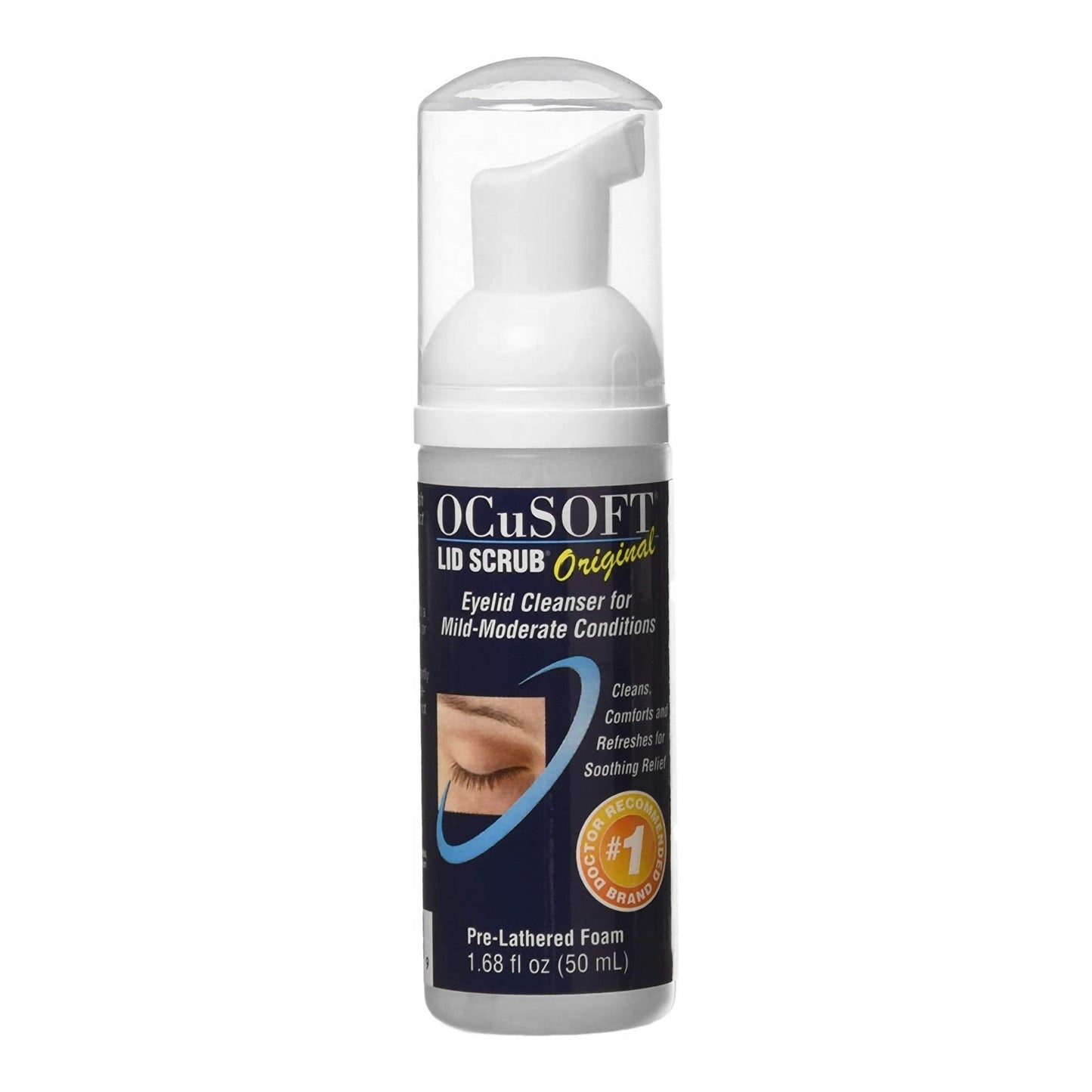 OCUSOFT, FOAM OCUSOFT LID SCRUB 50ML