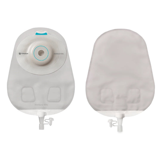 SenSura® Mio Convex Deep 1-Piece Transparent Urostomy Pouch, 10 – 43 mm Stomas