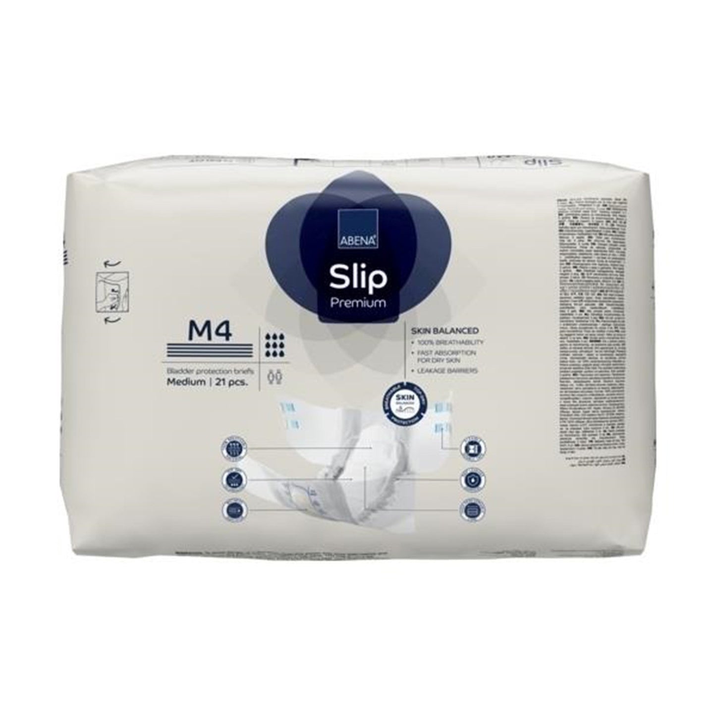Abena® Slip Premium M4 Incontinence Brief, Medium