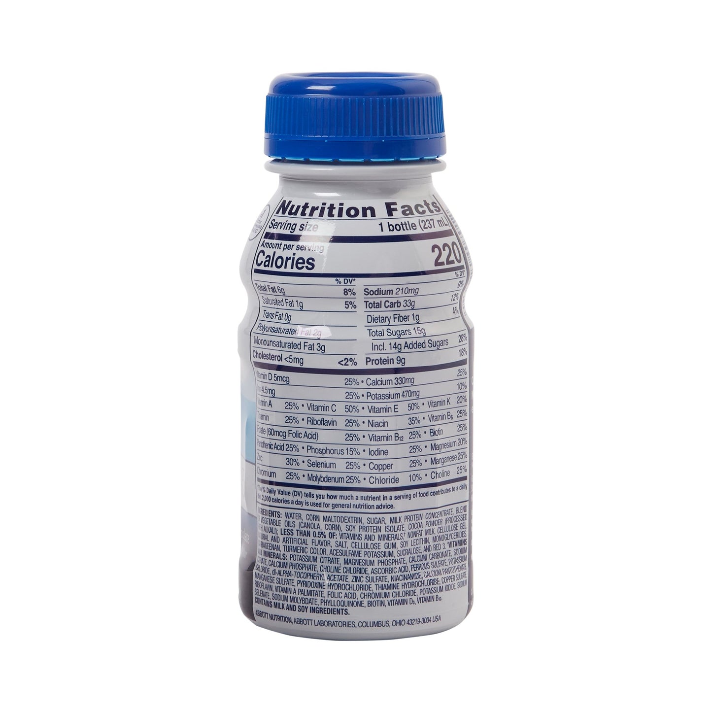 Ensure® Original Nutrition Shake, Chocolate, 8-ounce bottle