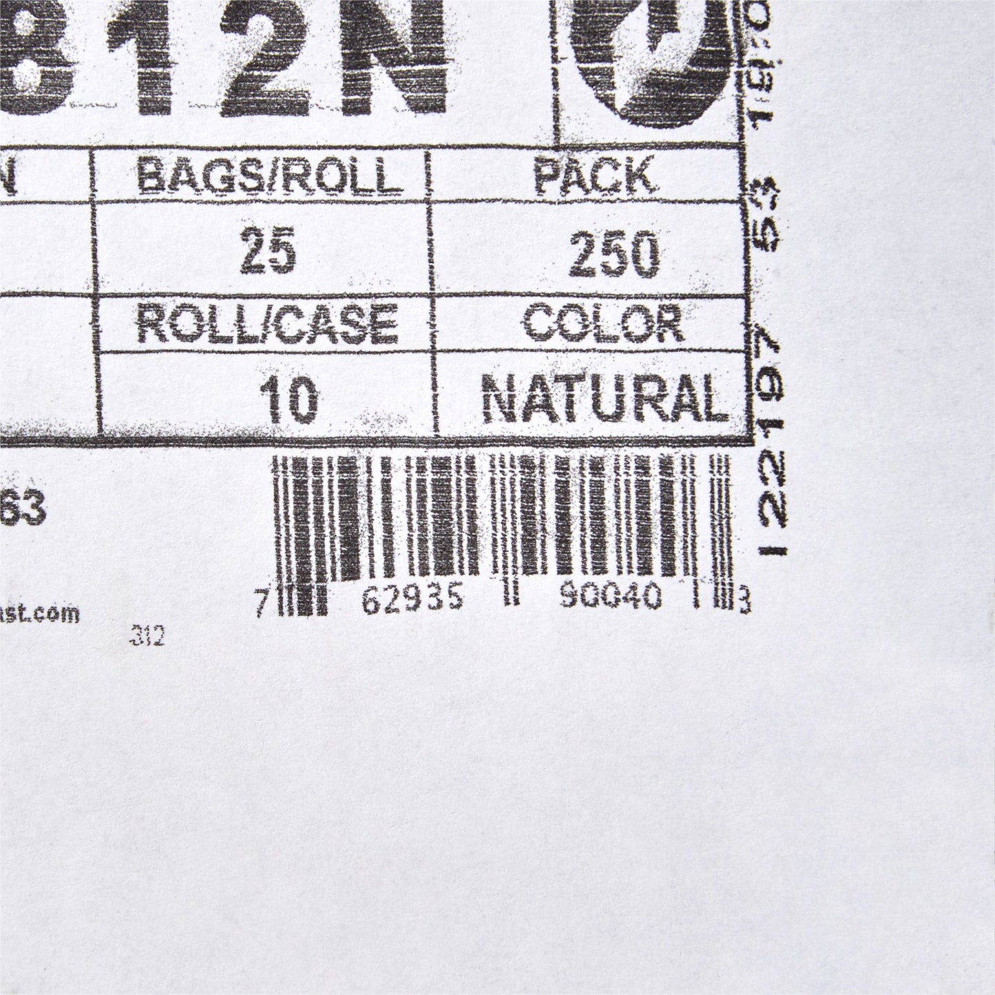 LINER, CAN CLR 12MIC 40"X48"40-45GL (250/CS)