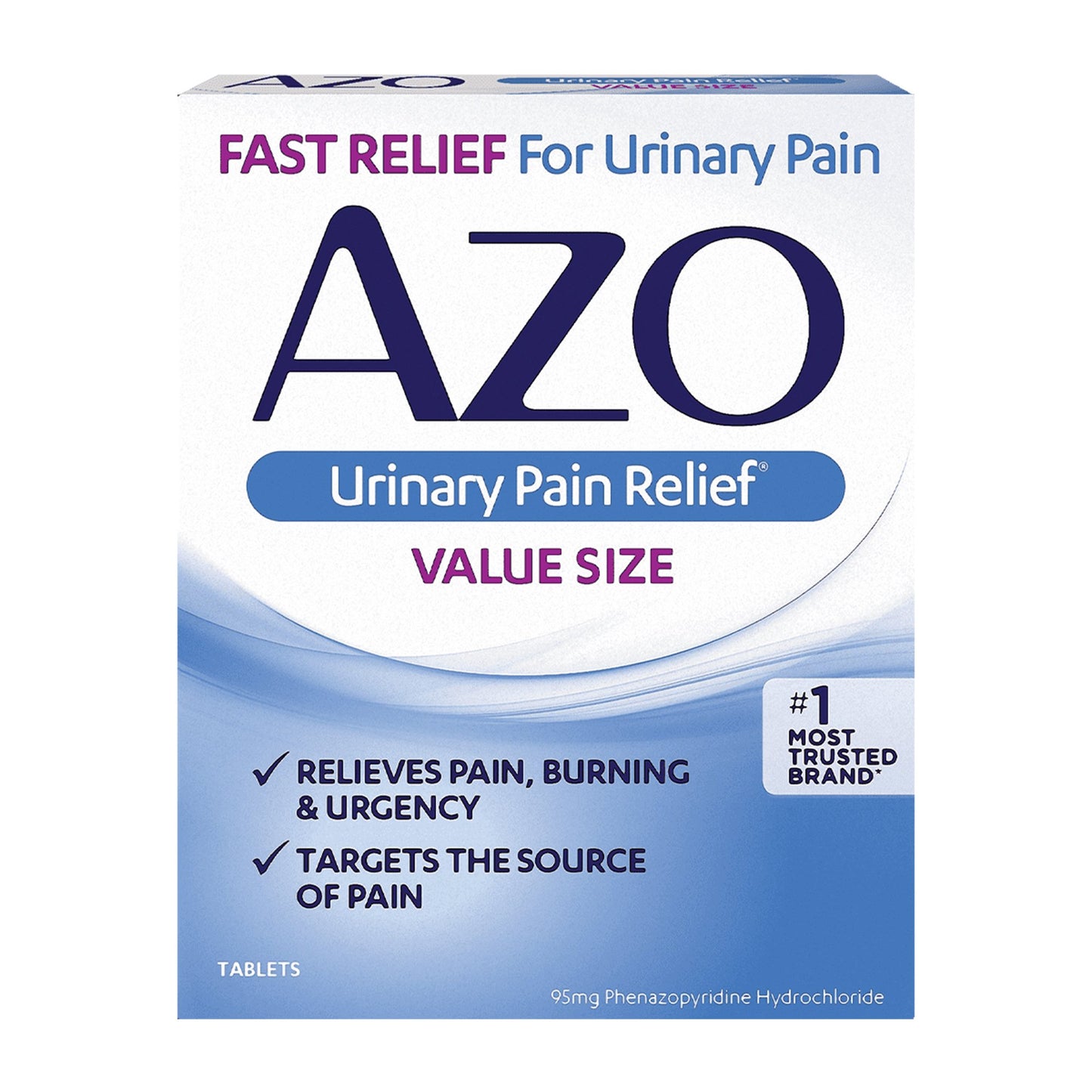AZO STANDARD, TAB 95MG (30/BX)