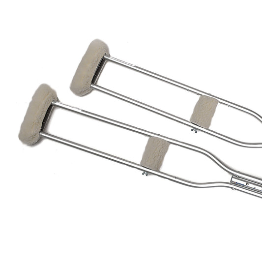 Hermell Crutch Cover And Hand Grips Set