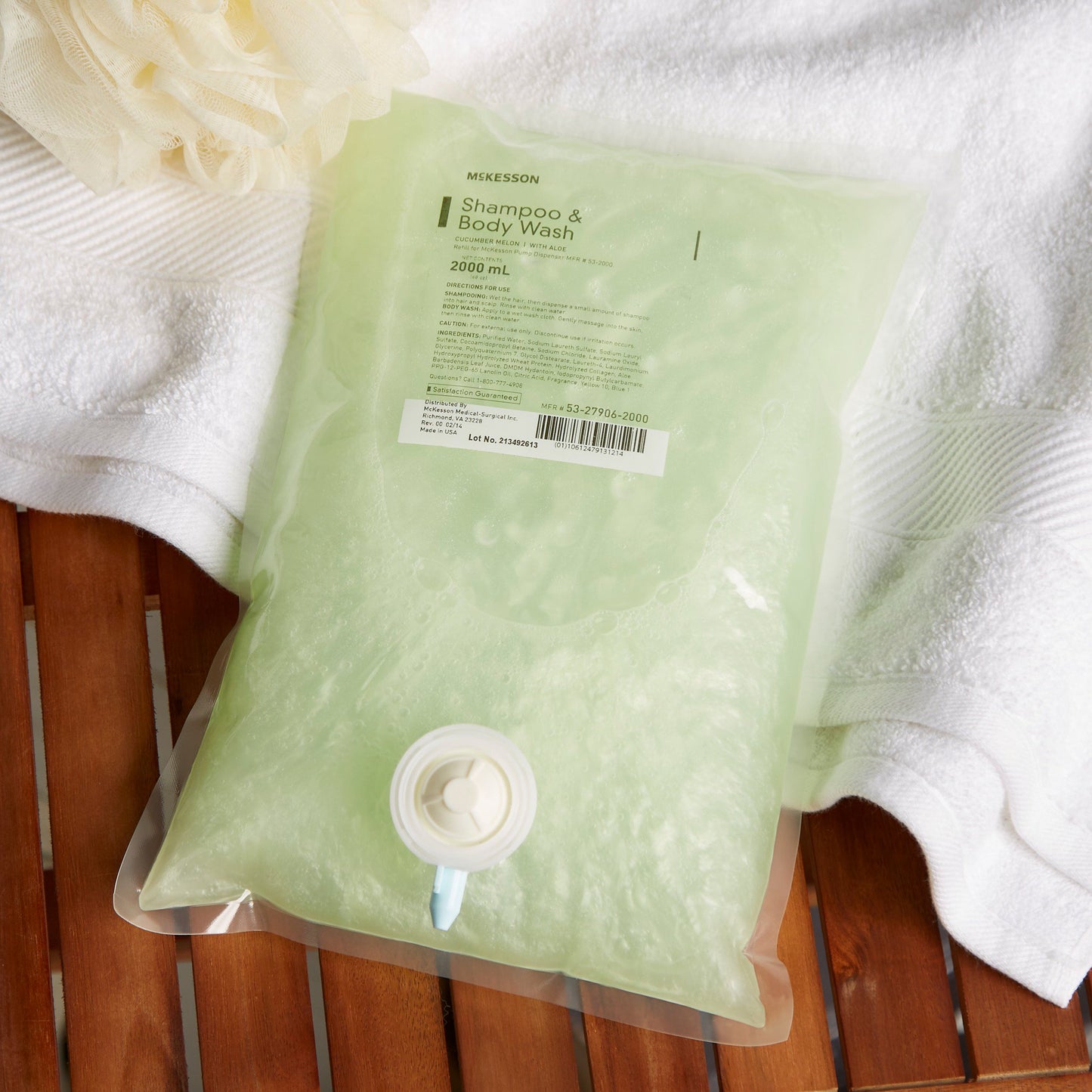 SHAMPOO, HAIR/BODY COND CUCUM DISC 2000ML (4/CS)