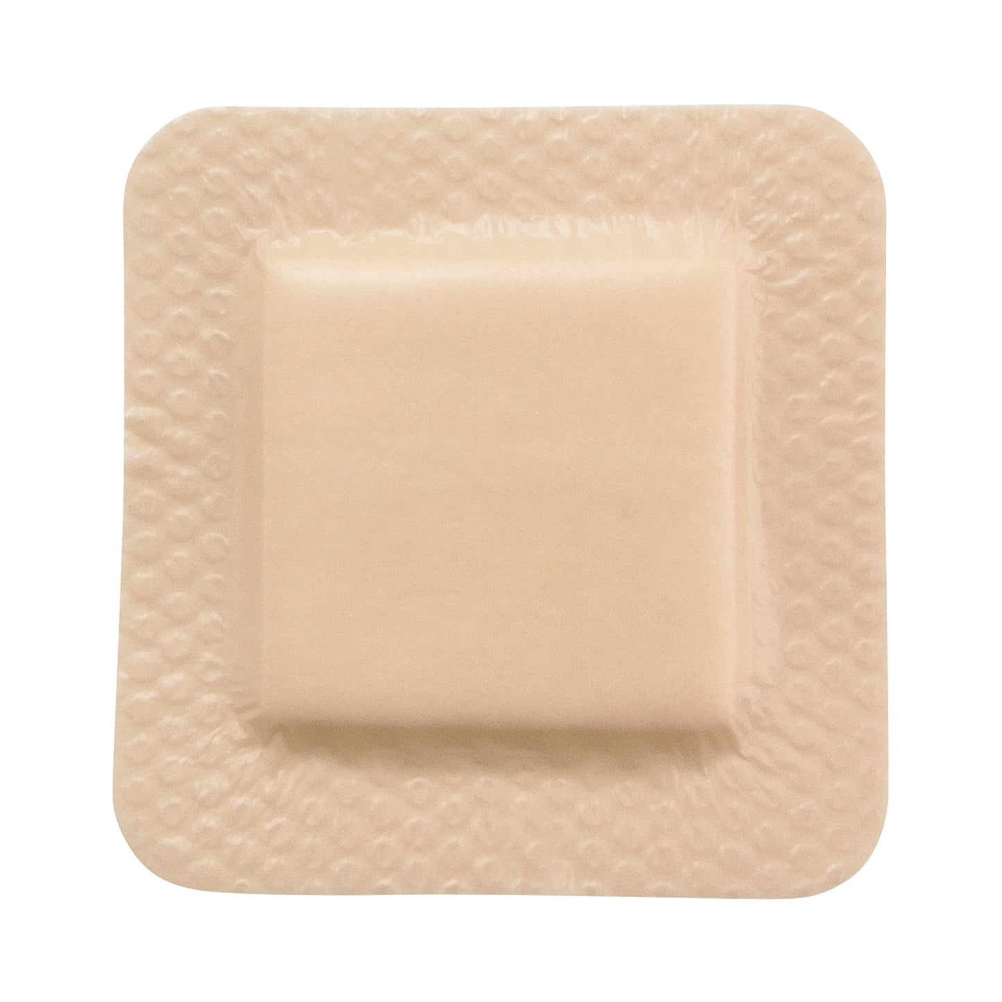 McKesson Lite Hydrocellular Foam Dressings w/ Border & Silicone Adhesive, 6 x 6"