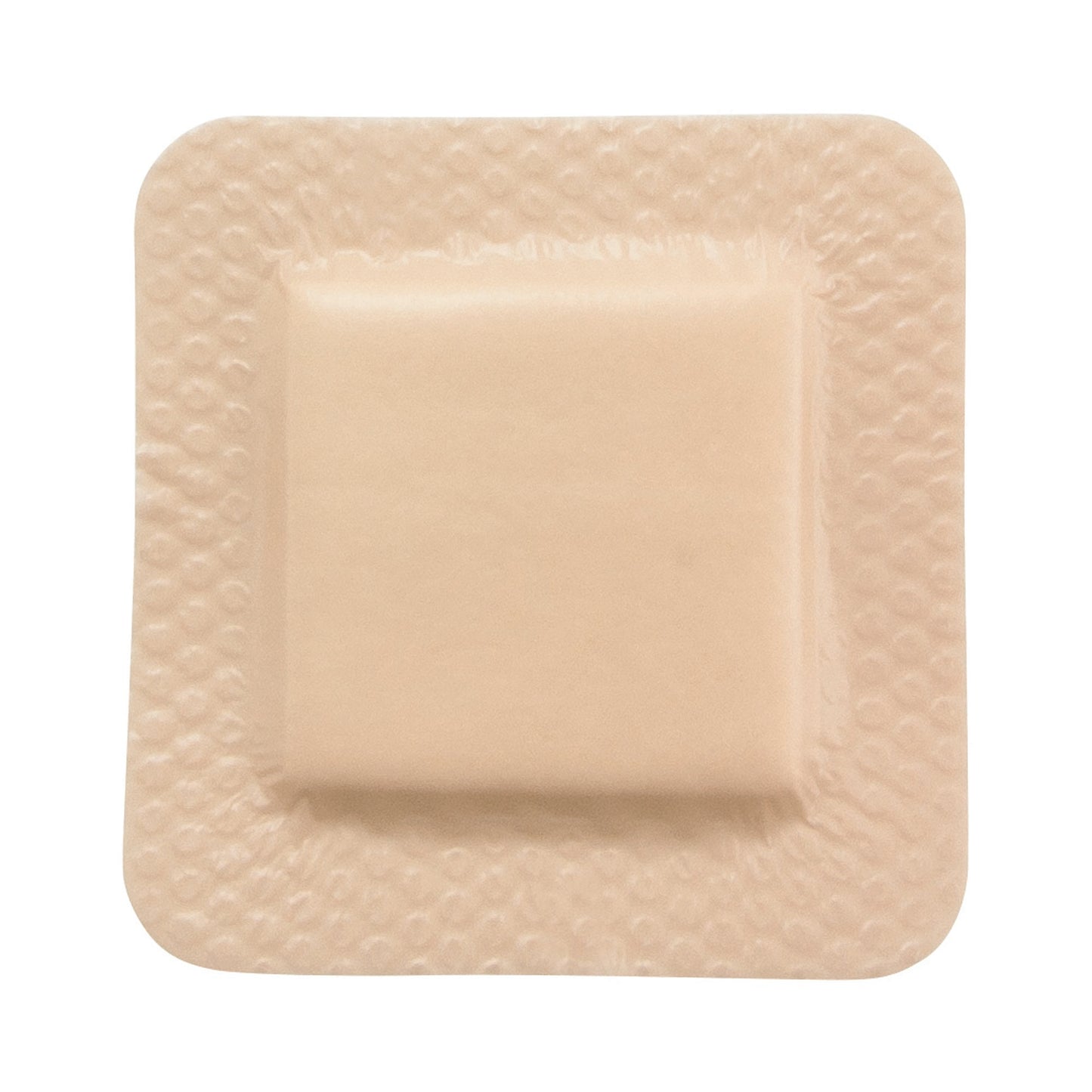 FOAM, ADH SIL LT W/BORDER 6"X6" (10/BX 20BX/CS)