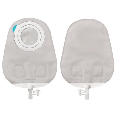 SenSura Mio Flex Two-Piece Urostomy Pouch Maxi Drainable 10-1/2 Inch Length Transparent