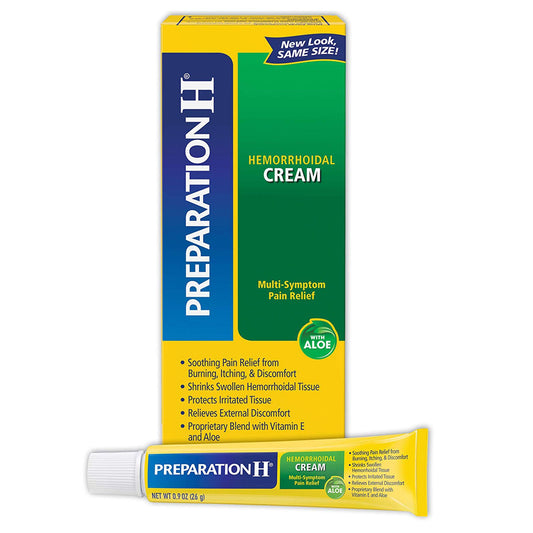 Preparation H® Hemorrhoidal Cream with Aloe, 0.9-ounce Tube