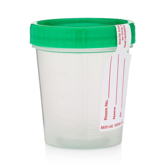 CUP, SPECIMEN STR SCREW TOP 4OZ (100/CS)