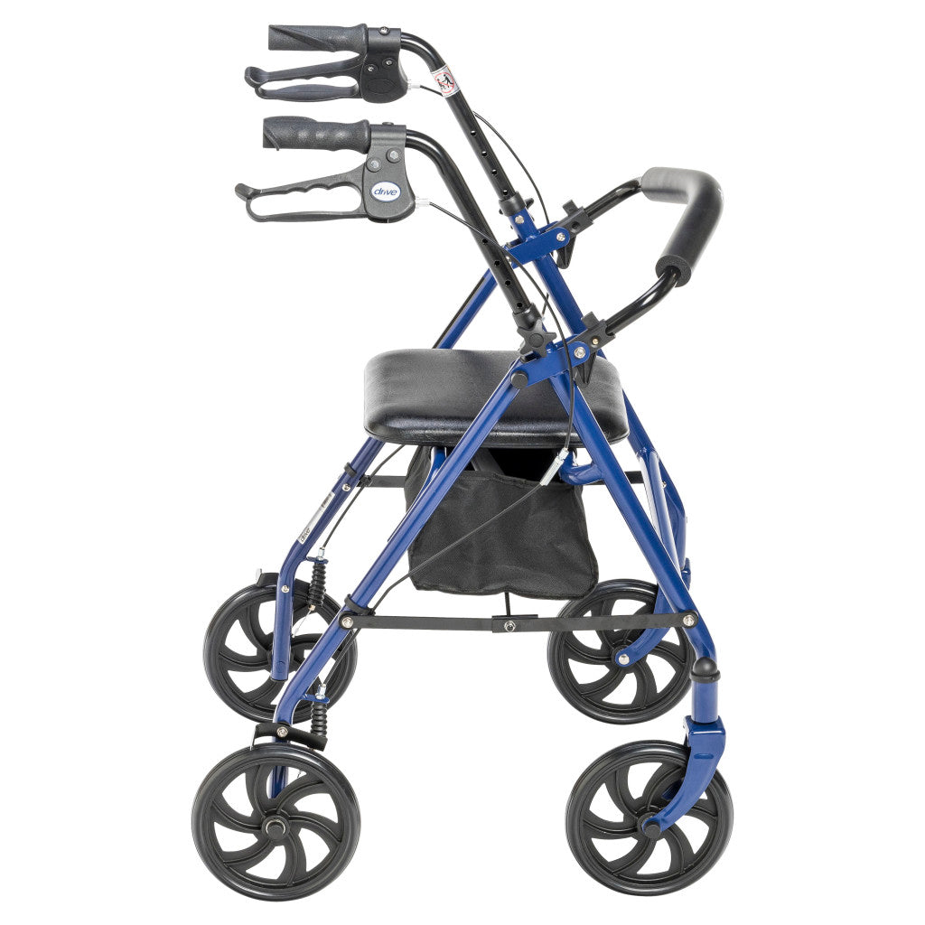 Drive Medical Durable 4 Wheel Rollator 350 lbs