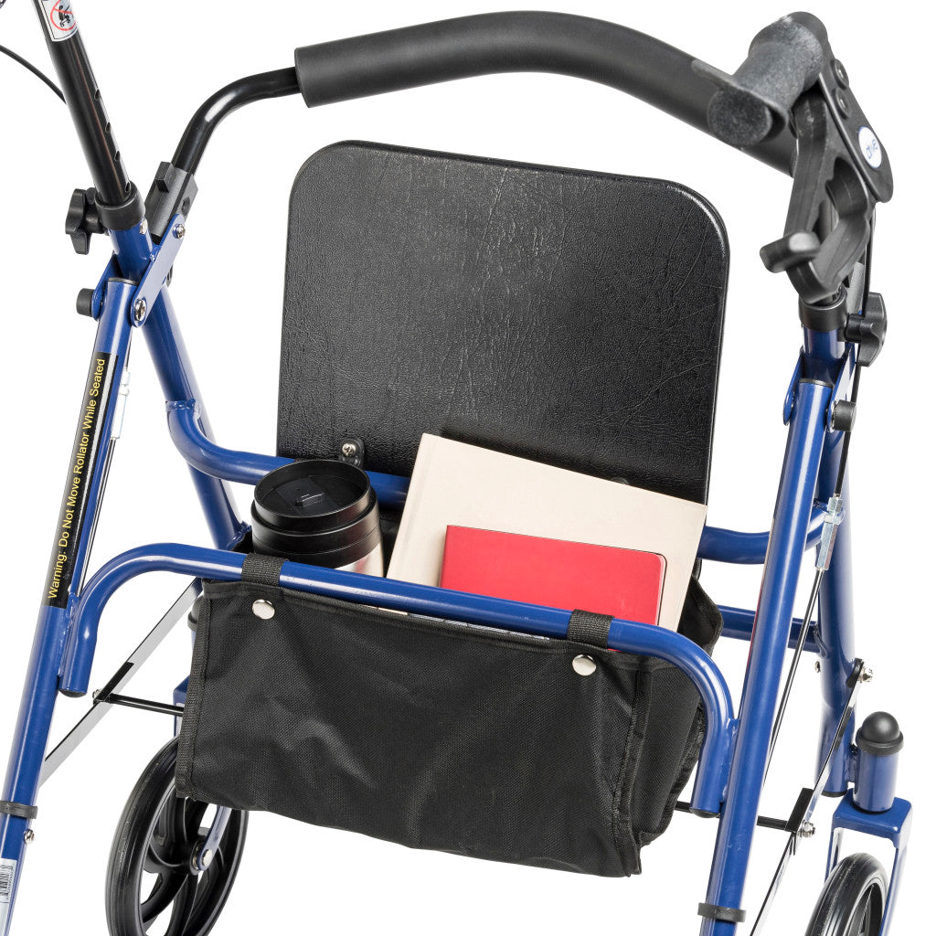 Drive Medical Durable 4 Wheel Rollator 350 lbs