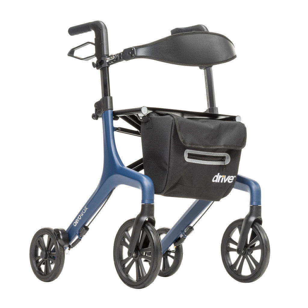 Drive Medical AeroWalk Ultra-Lite Rollator Tall 330 lbs