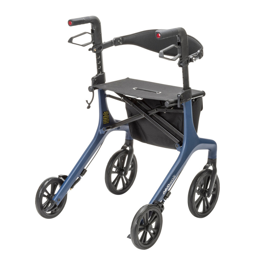 Drive Medical AeroWalk Ultra-Lite Rollator Tall 330 lbs