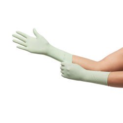 McKesson Perry Performance Plus Surgical Gloves Size 6 Sterile Polyisoprene Smooth Green Chemo Tested 50 Pairs per Box