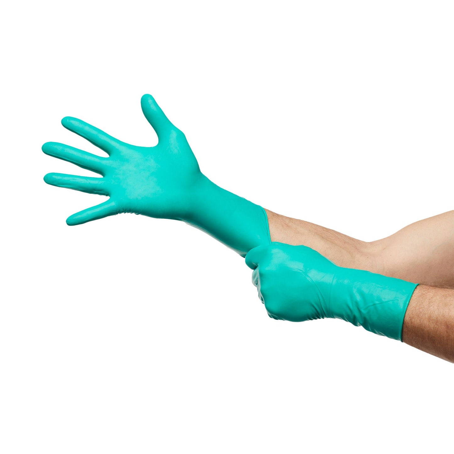 McKesson Perry Performance Plus Surgical Gloves Size 7 Sterile Polychloroprene Smooth Dark Green Chemo Tested 50 Pairs