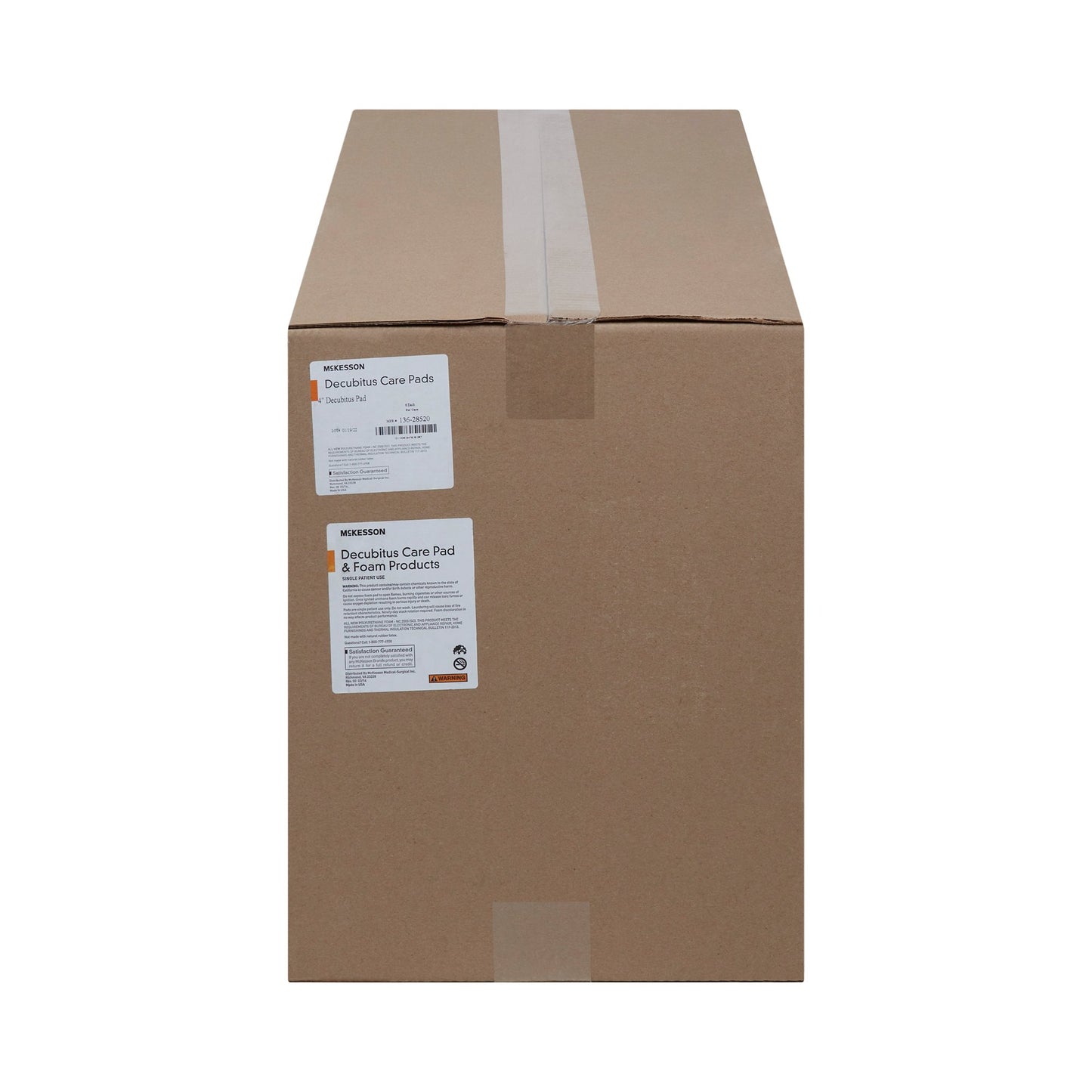 PAD, DECUB 33X72X4" (6/CS)