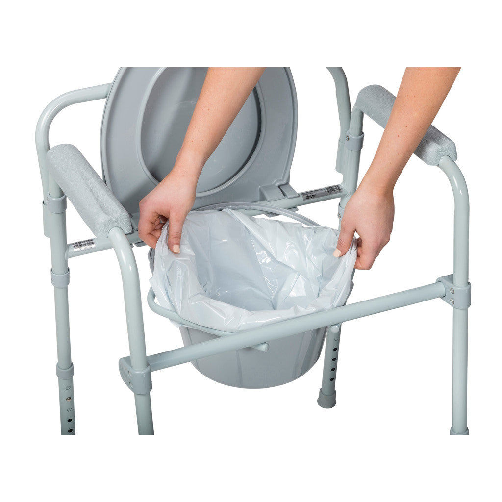 Drive Medical Folding Commode Combo