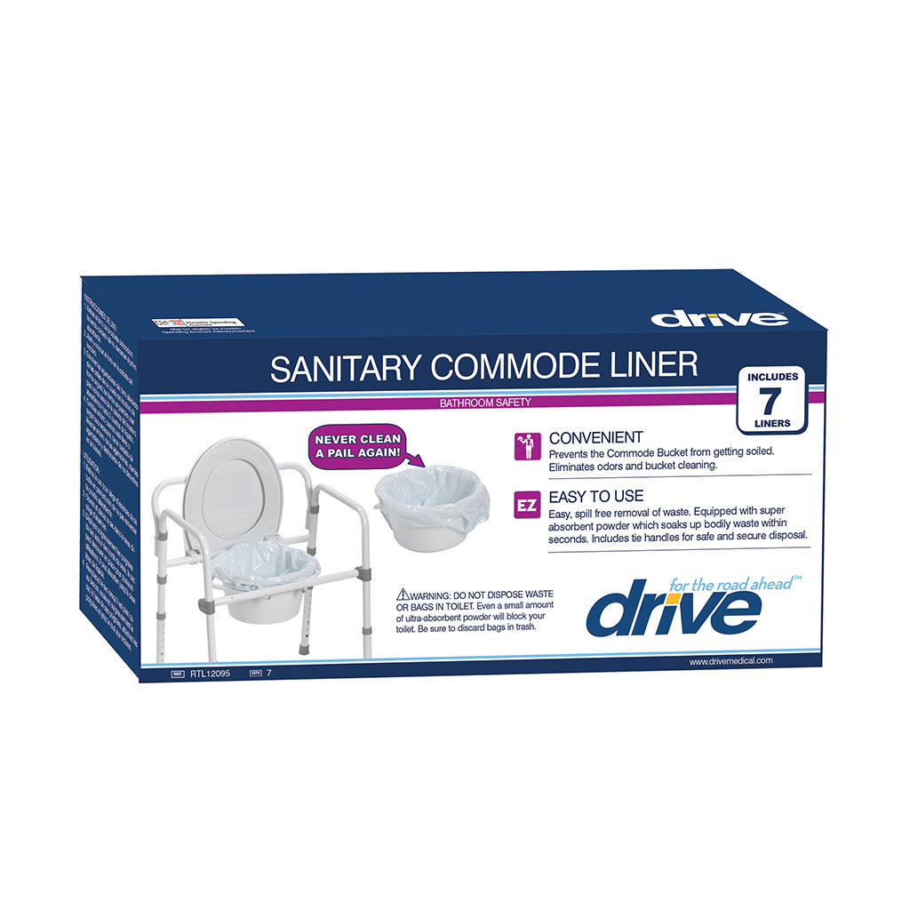 Drive Medical Folding Commode Combo