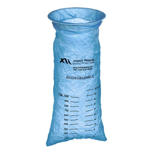 BAG, EMESIS 40OZ BLU 12"X6 10 /16" (12EA/BG 12BG/CS)