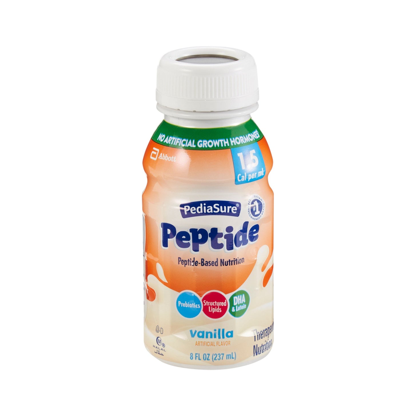 Pediatric Oral Supplement PediaSure Peptide 1.5 Cal Vanilla Flavor 8 oz. Bottle Liquid Peptide Malabsorption / Maldigestion
