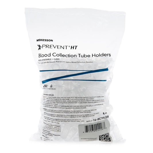 Blood Collection Tube Holder McKesson Prevent HT For 13 and 16 mm Blood Collection Tubes