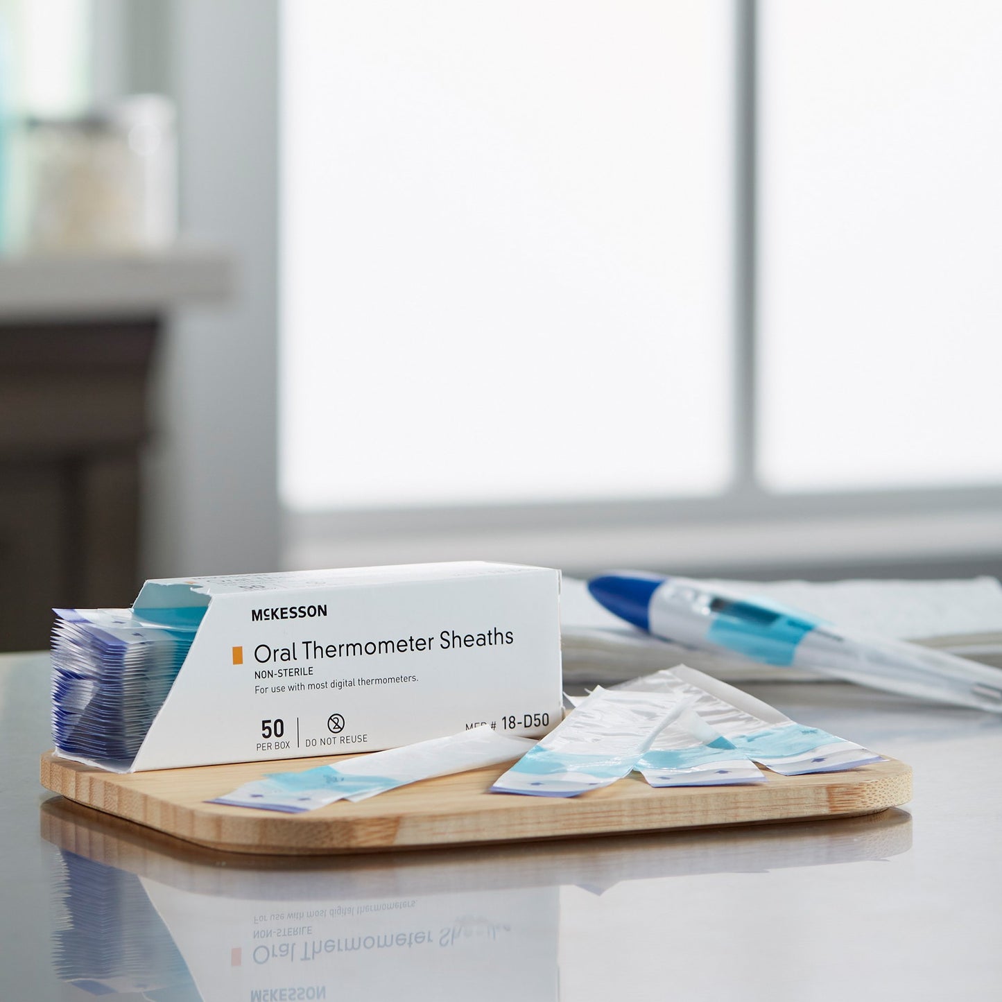 SHEATH, THERMOMETER ORAL DIGITAL (50/BX 100BX/CS)