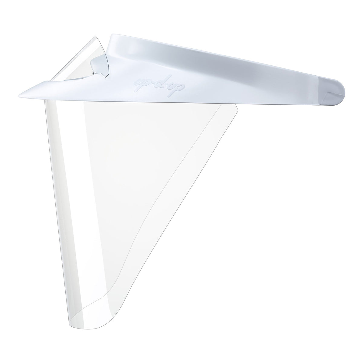 Op Shield Op-D-Op ABS Face Shield Kit, White, Medium – Family Care DME