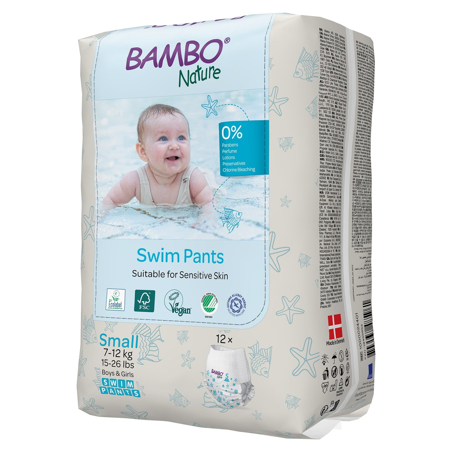 Bambo Nature Swim Pants, Small
