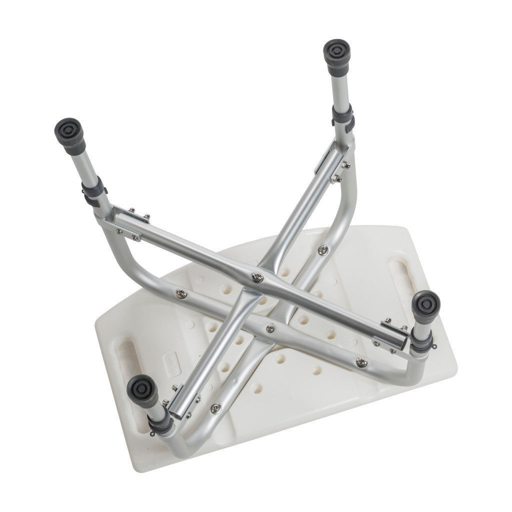 Drive Medical Deluxe Bariatric Shower Chair with Cross-Frame Brace