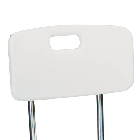 Bath Bench McKesson Without Arms Aluminum Frame With Backrest 20 Inch Seat Width 500 lbs. Weight Capacity